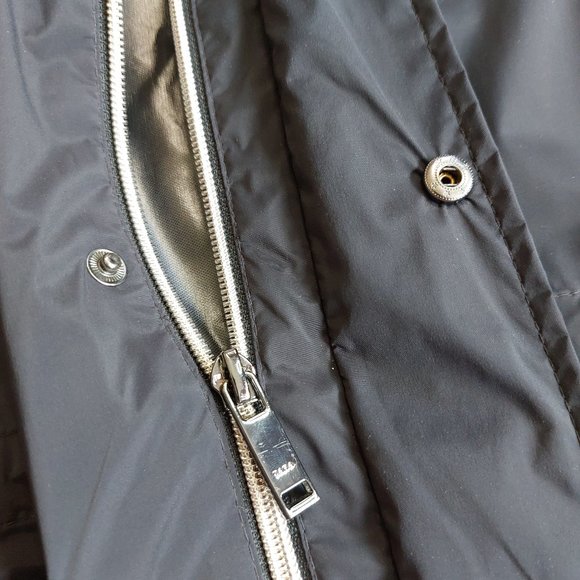 Zara Men's Black Thermore Traveler Full Zip Wind Breaker Jacket Size M - Picture 8 of 13